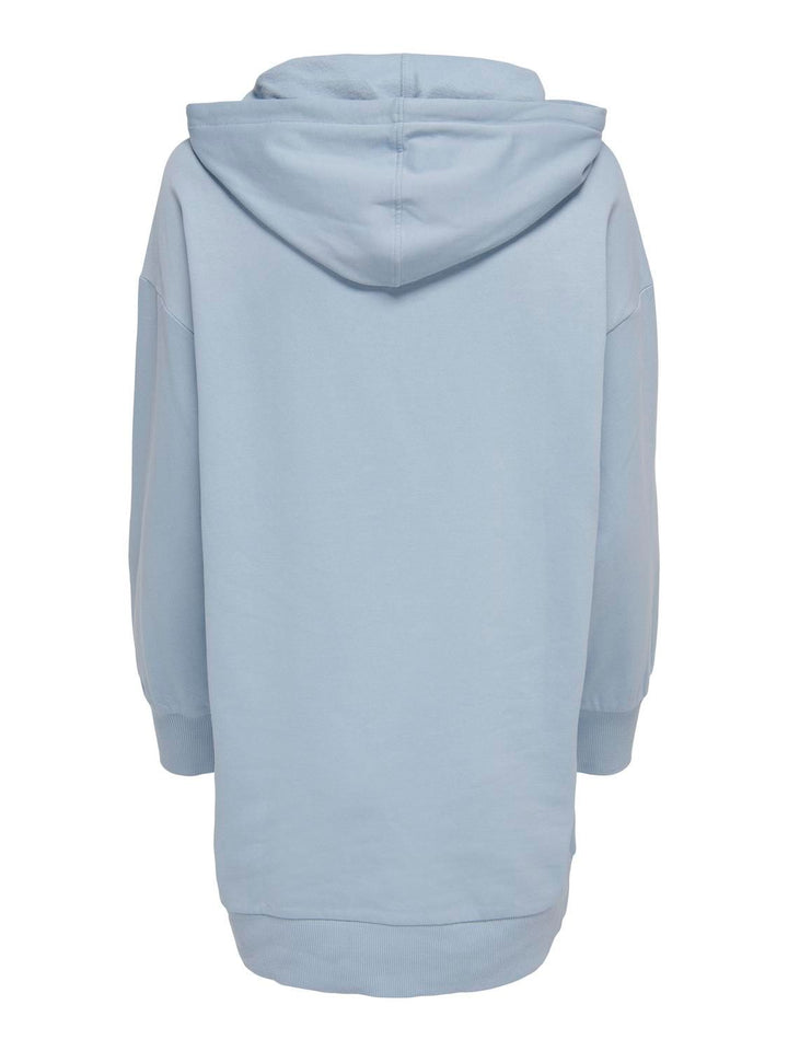 Damen Sweatshirtkleid blau