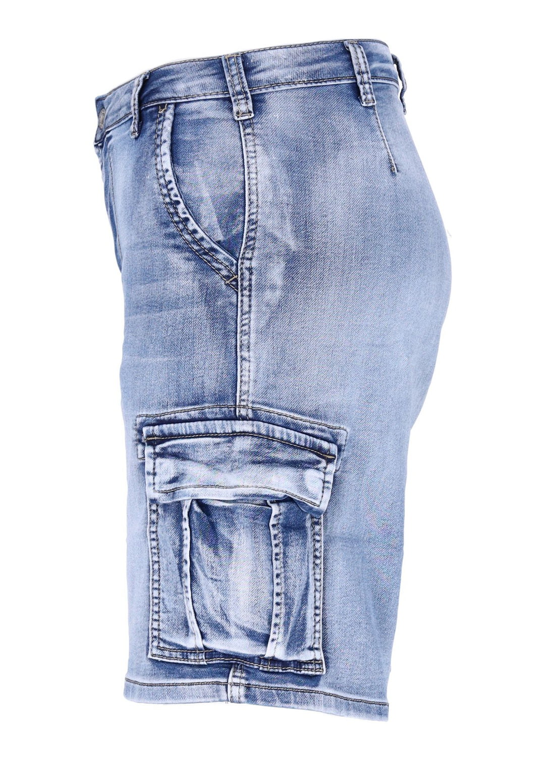 Damen Jeans Short Cargo