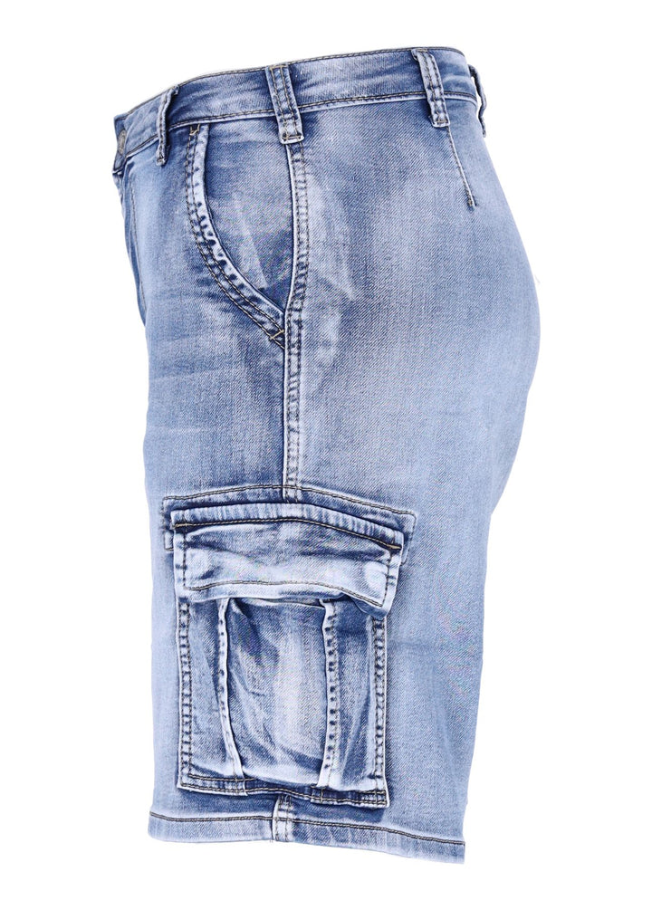 Damen Jeans Short Cargo