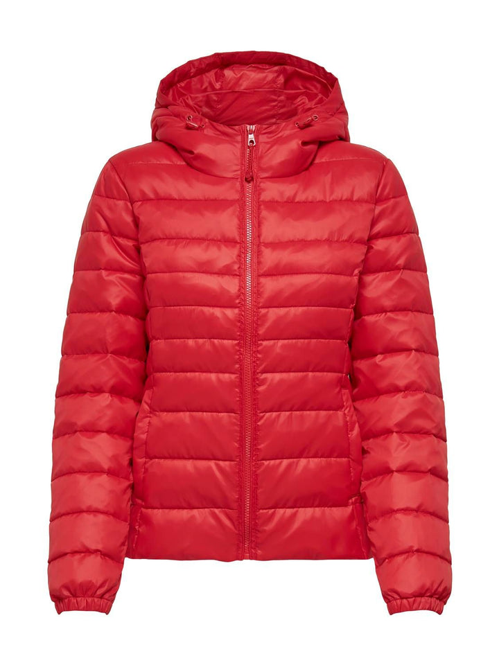 Damen ONLTAHOE HOOD JACKET OTW NOOS rot