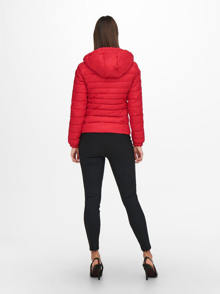 Damen ONLTAHOE HOOD JACKET OTW NOOS rot