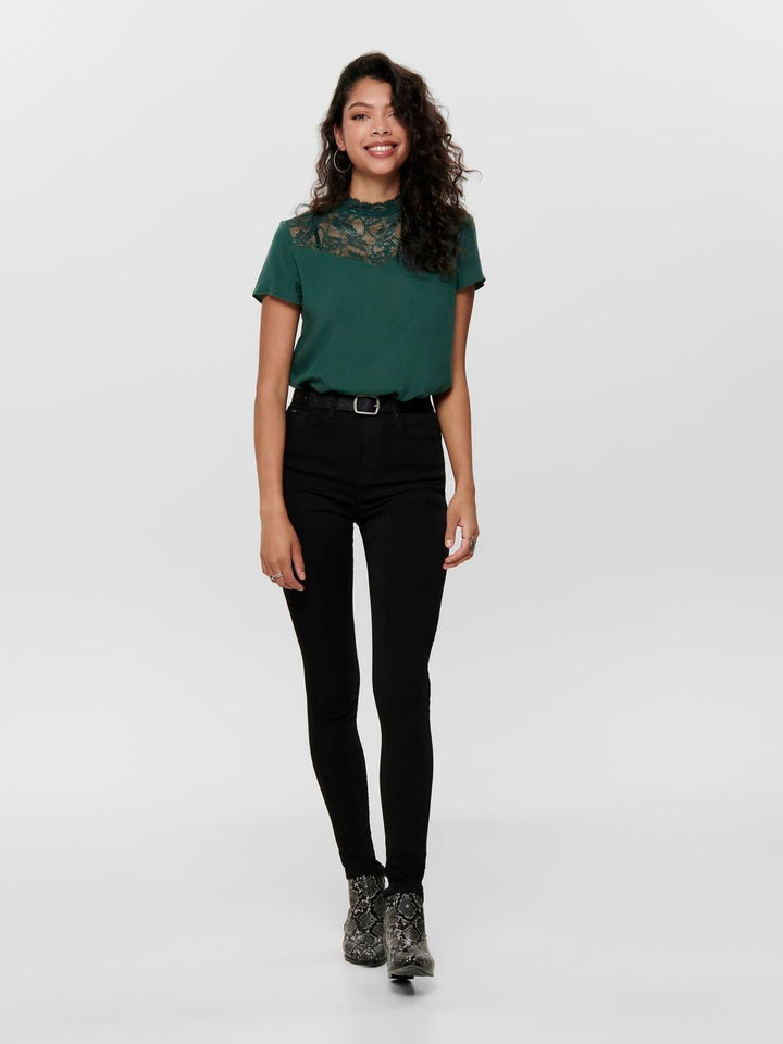 Damen Skinny Jeans schwarz