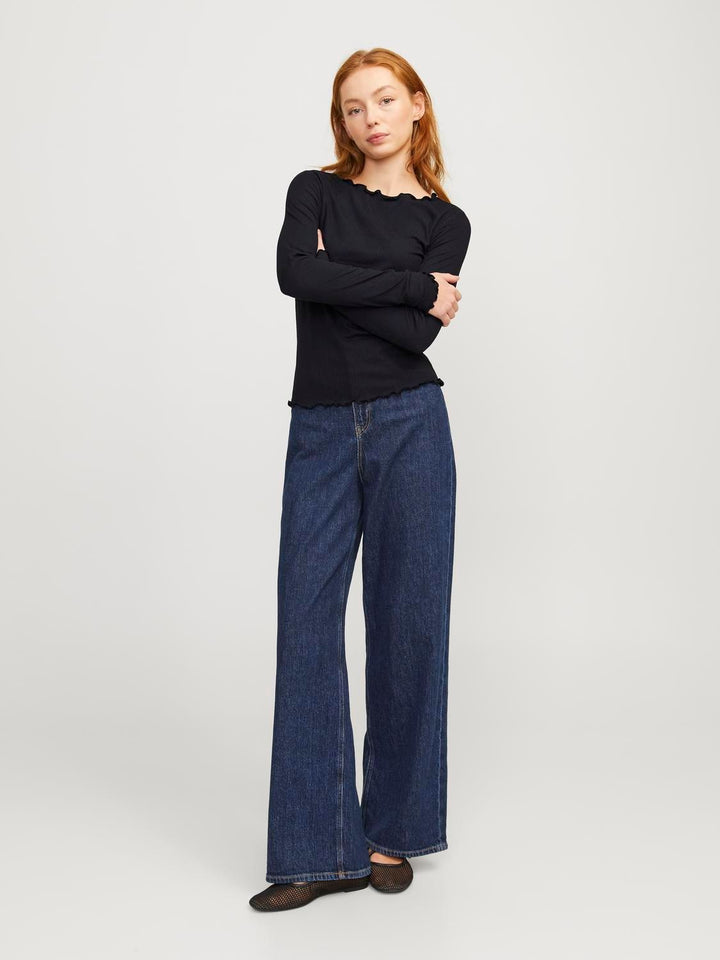 Damen JXHAYDEN STR LS TEE JRS NOOS
