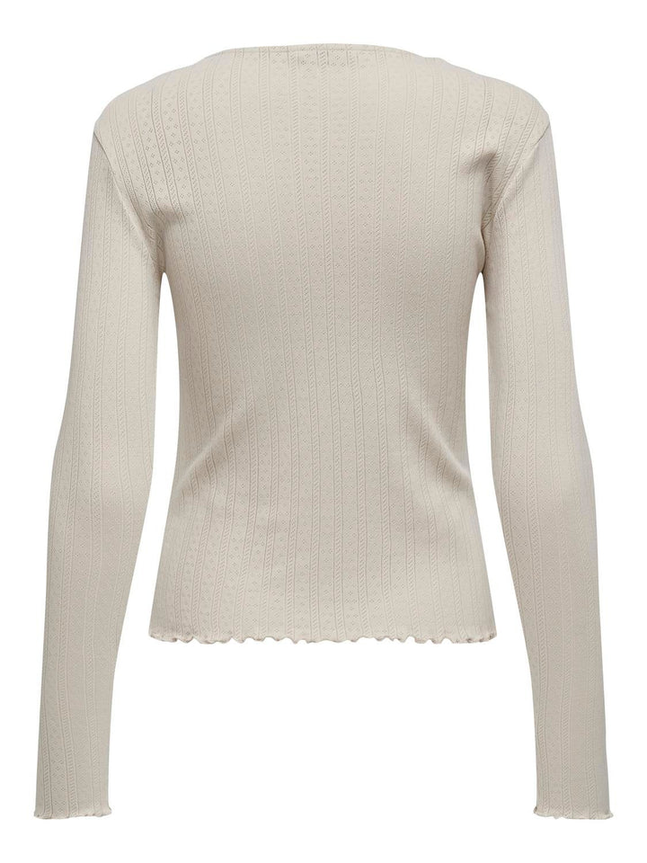 Damen Shirt Beige