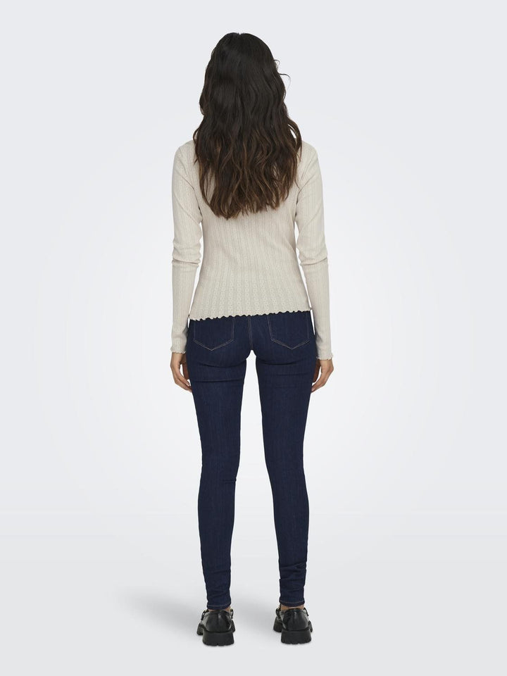 Damen Shirt Beige