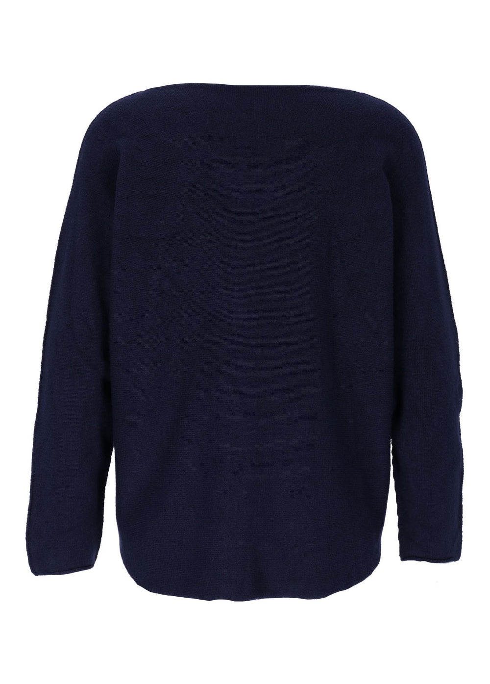 Damen Strickpullover V-Ausschnitt Navy
