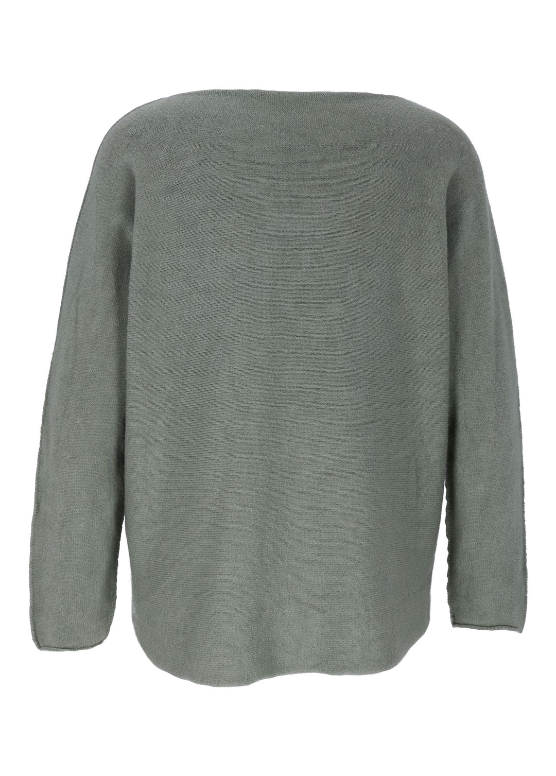 Damen Strickpullover V-Ausschnitt Militär