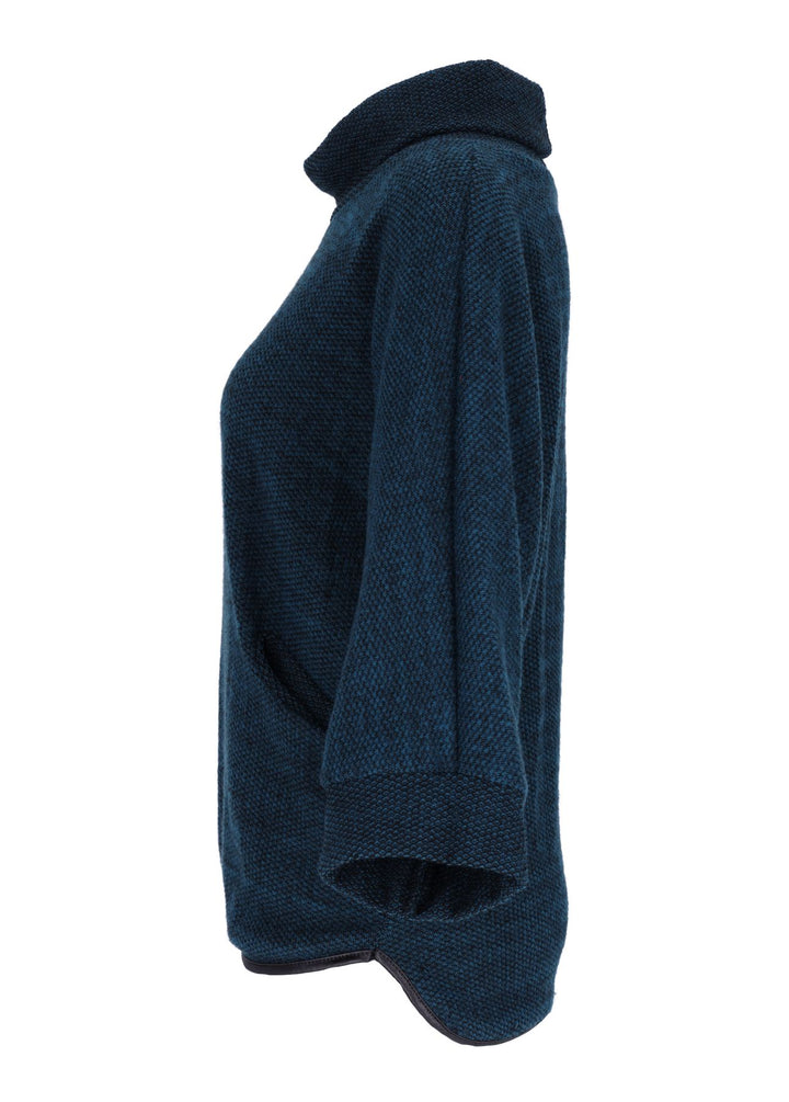 Damen Shirt Rollkragen Splash of Color