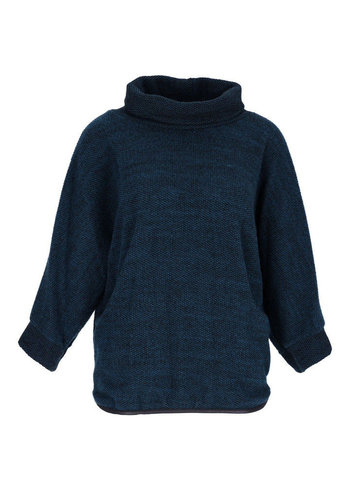 Damen Shirt Rollkragen Splash of Color