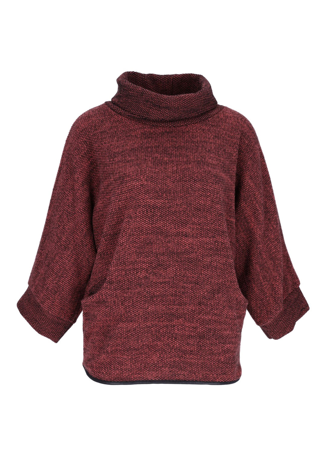 Damen Shirt Rollkragen Splash of Color