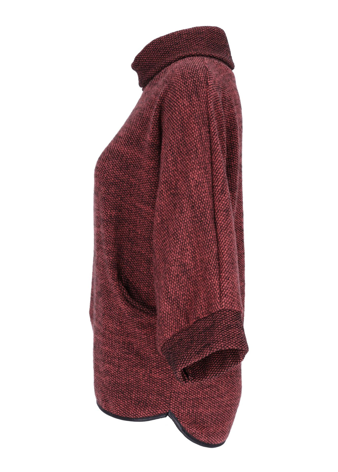 Damen Shirt Rollkragen Splash of Color