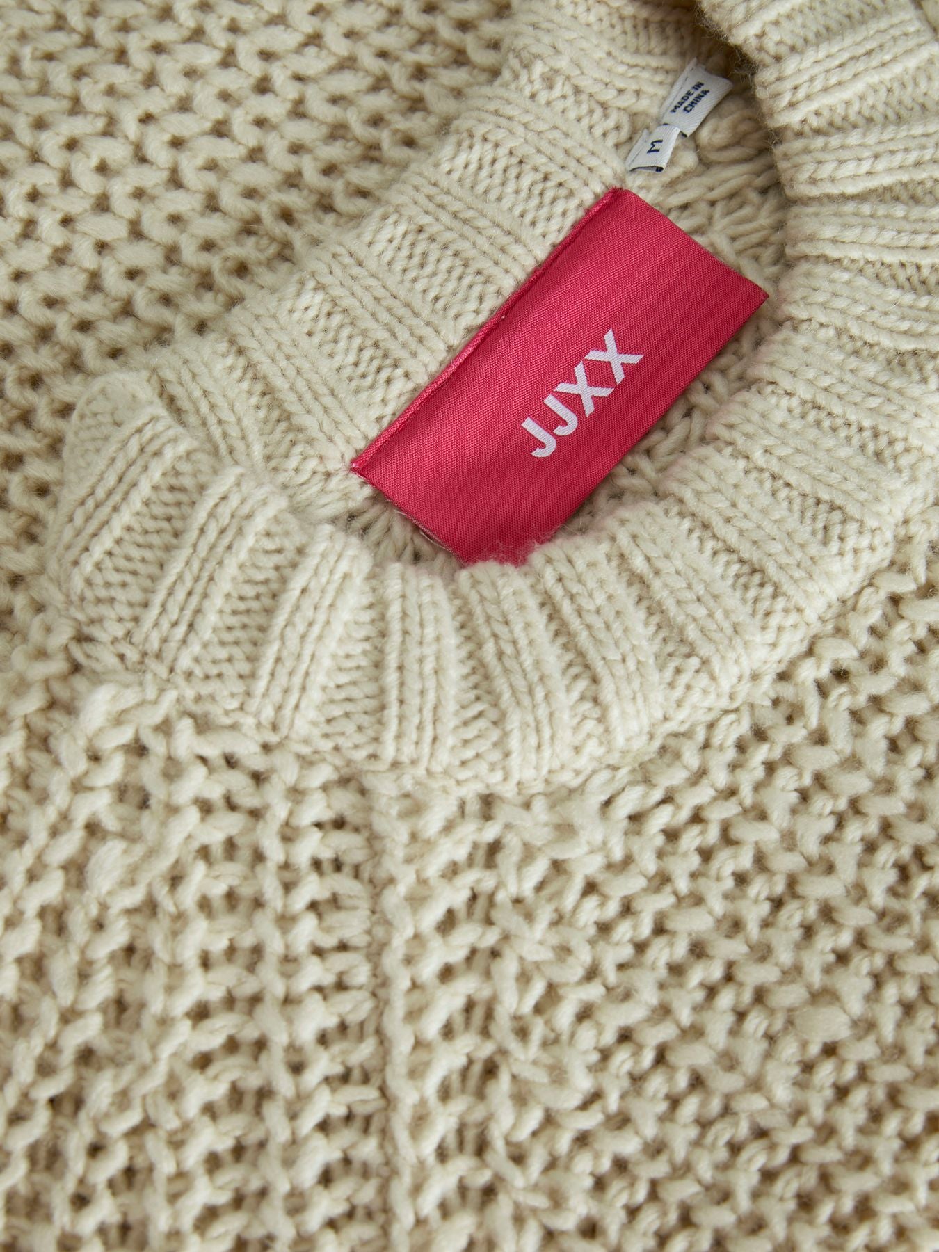 Damen JXKELLY CHUNKY CREW NECK KNIT SN