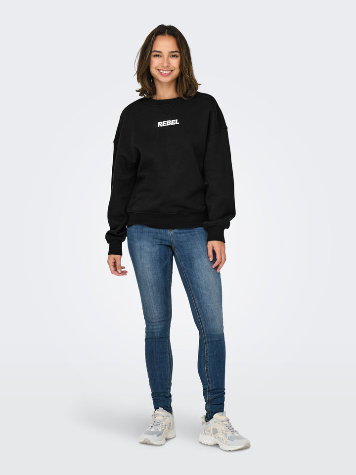 Damen Sweat schwarz