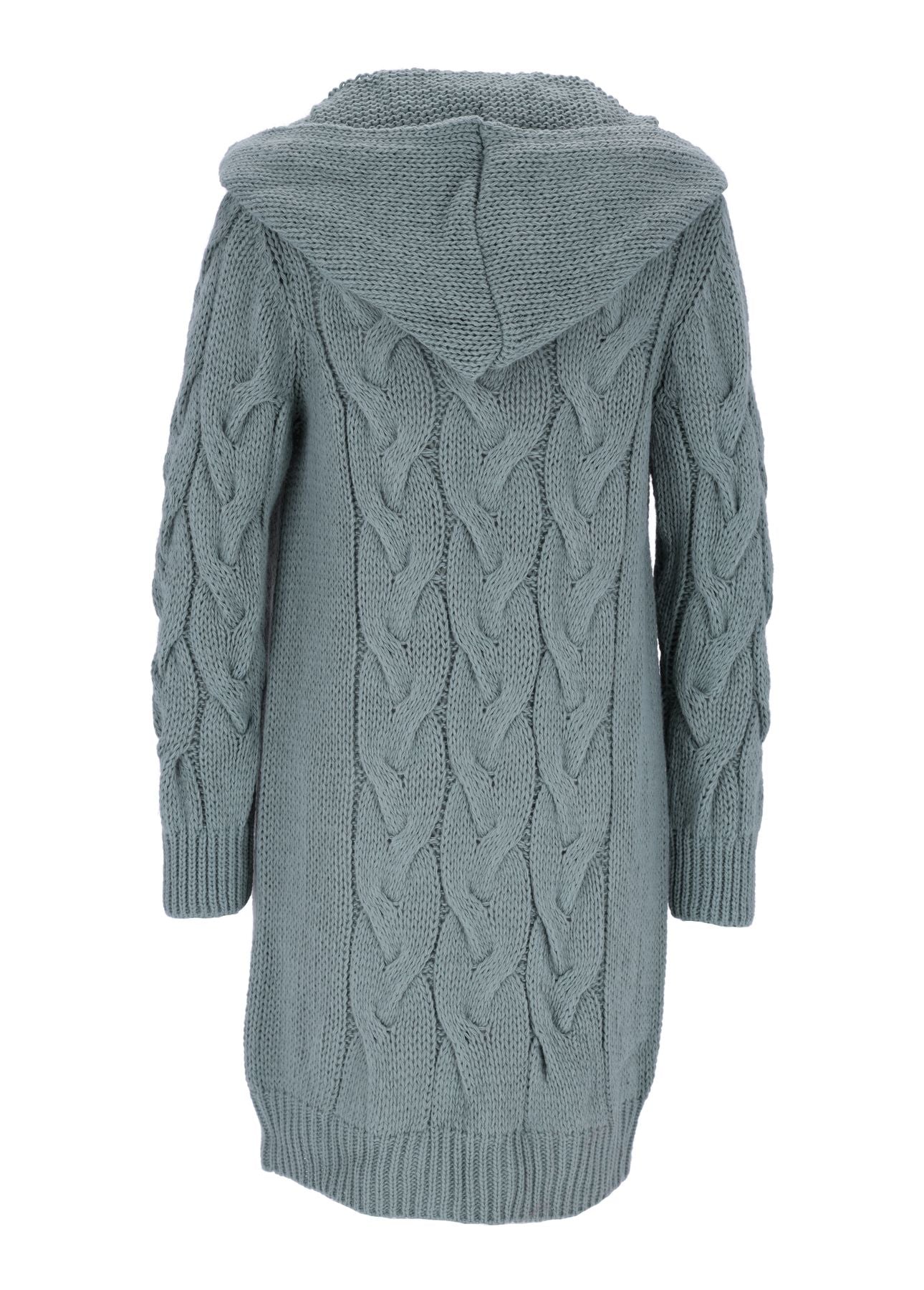 Strickjacke Damen mit Kapuze