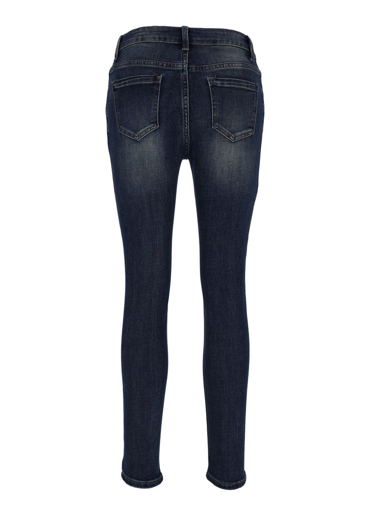 Jeans Knopfleiste Damen