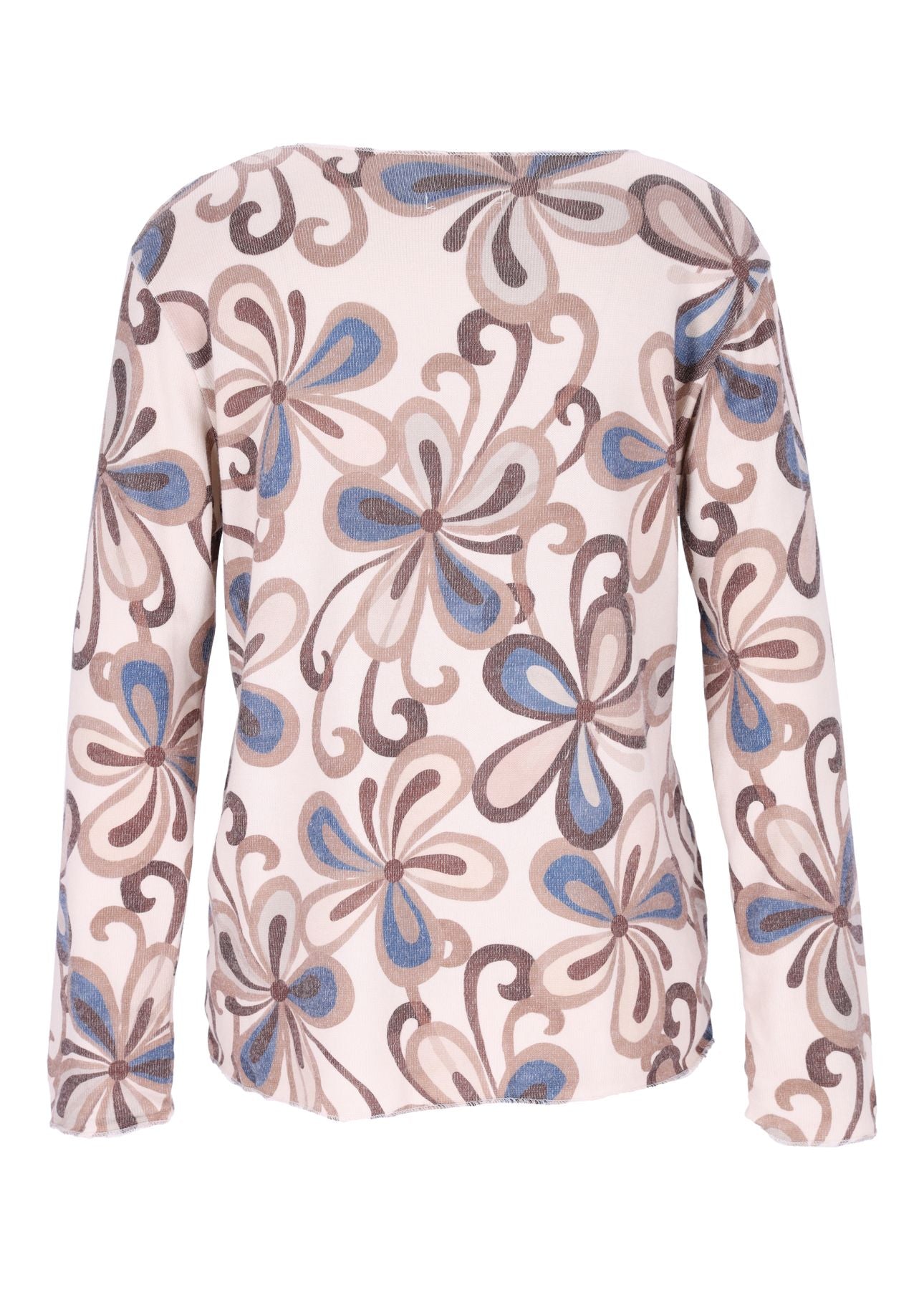 Damen Shirt Print Blüte