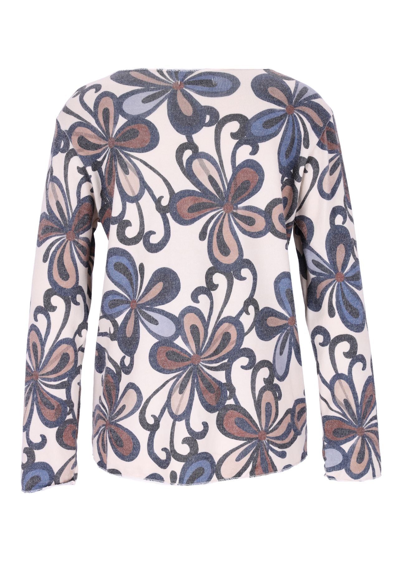 Damen Shirt Print Blüte