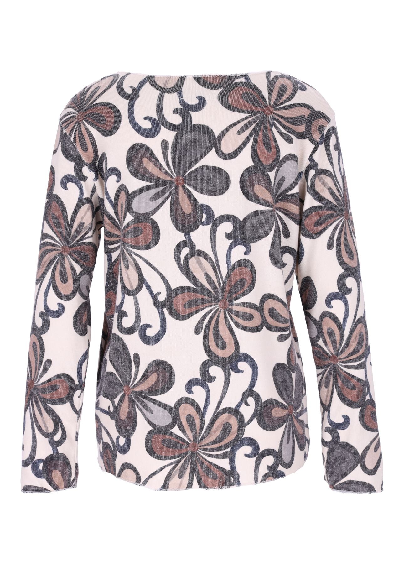 Damen Shirt Print Blüte