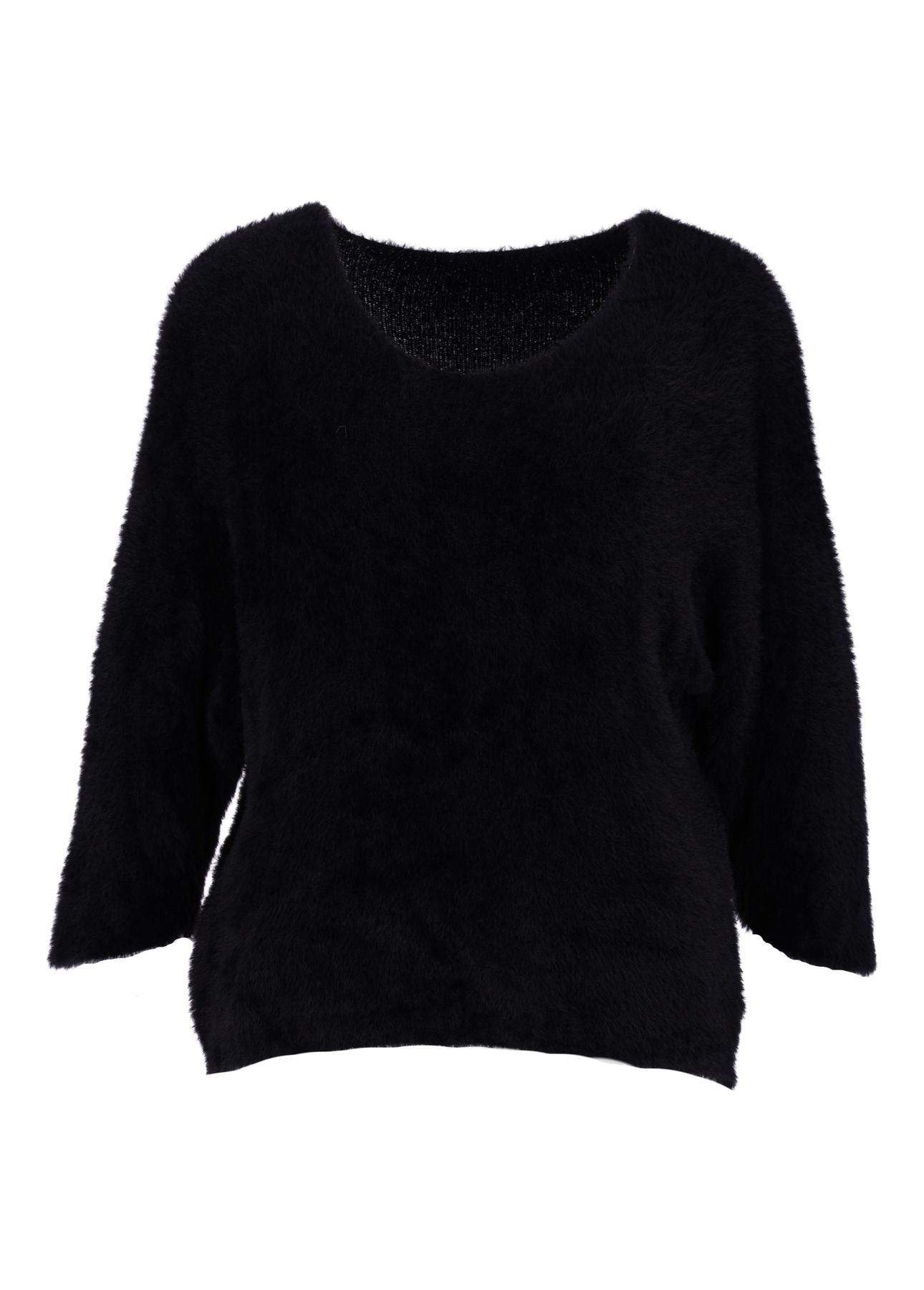 Damen Strickpullover Plüsch