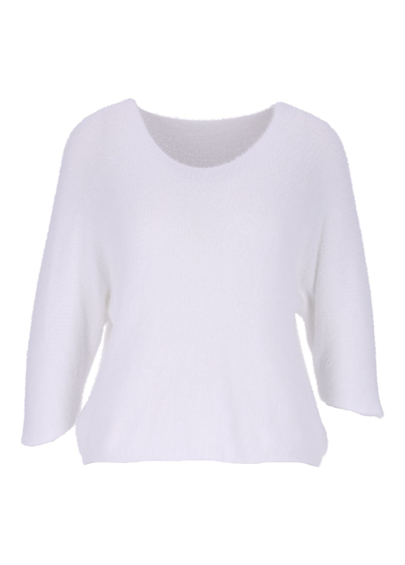 Damen Strickpullover Plüsch