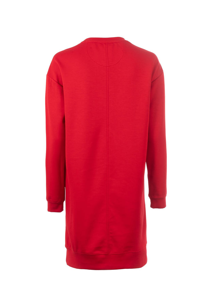 SOQUESTO Sweatkleid mit Ziernähten