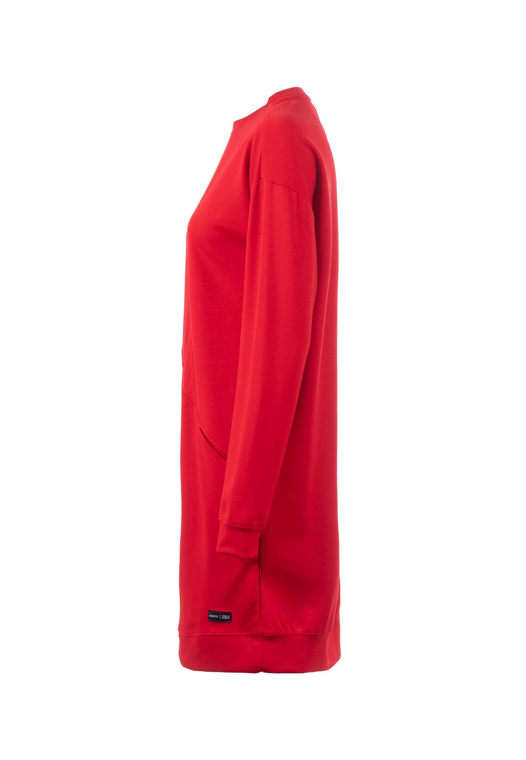 SOQUESTO Sweatkleid mit Ziernähten