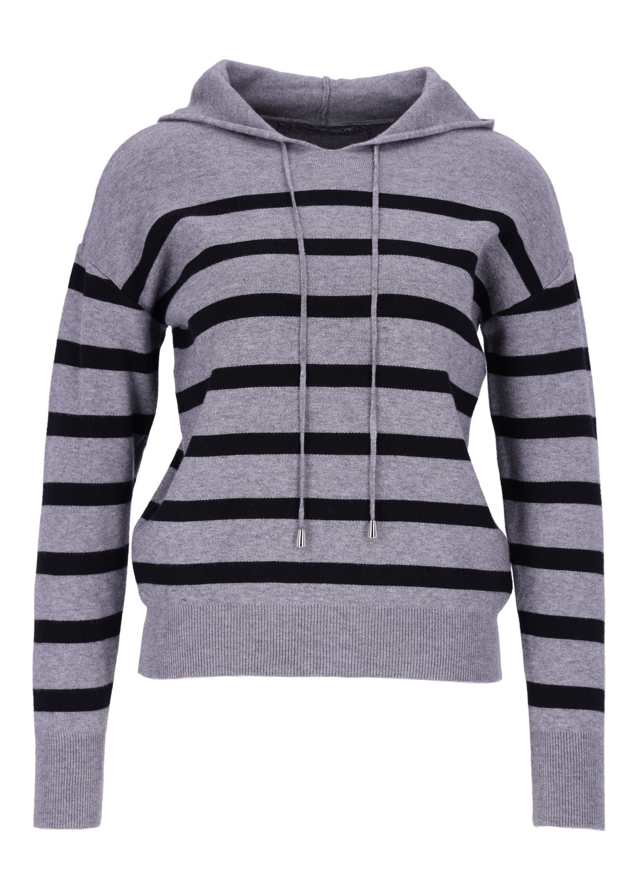 Damen Strickpullover Kapuze