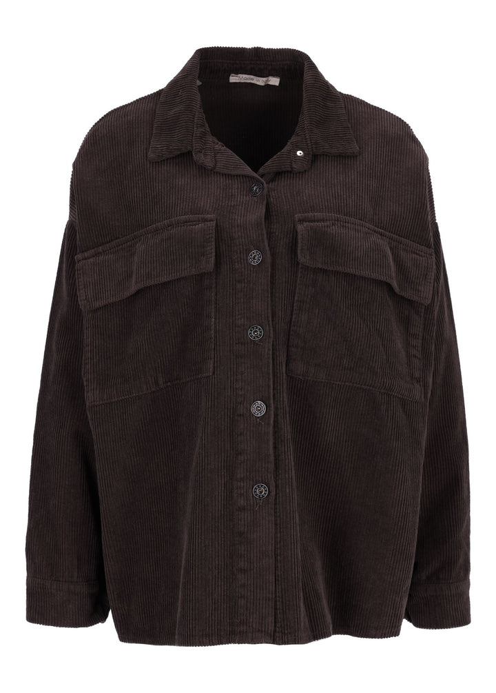 Damen Hemdbluse Breitcord