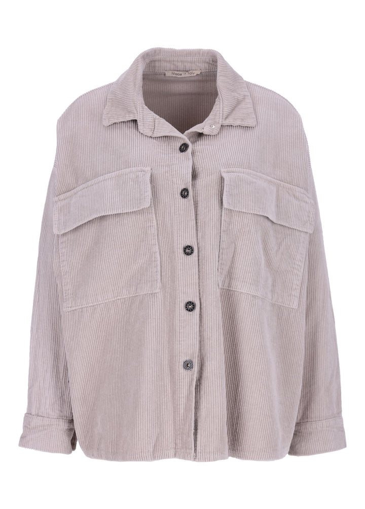 Damen Hemdbluse Breitcord