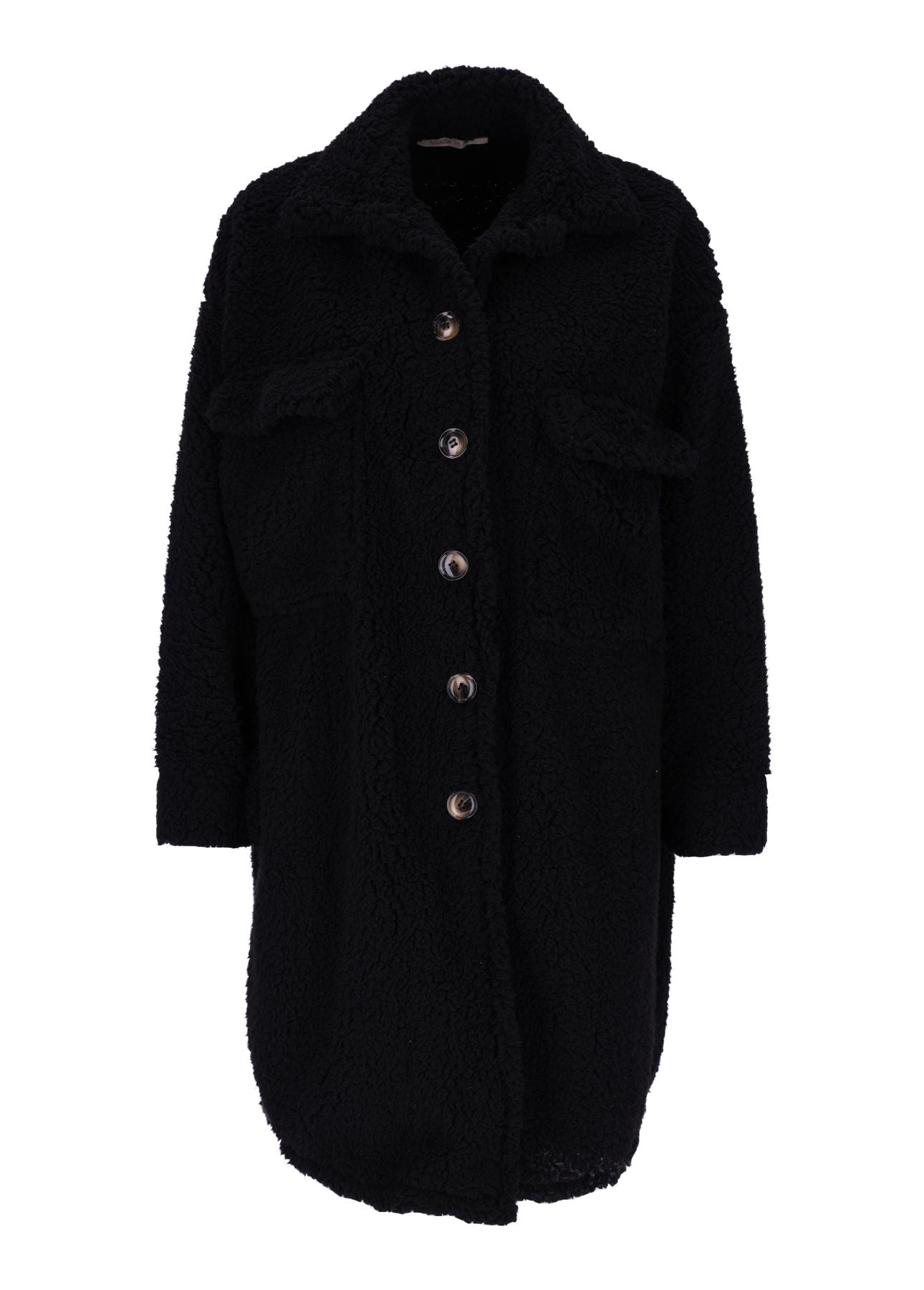 Damen Blusenjacke Teddy