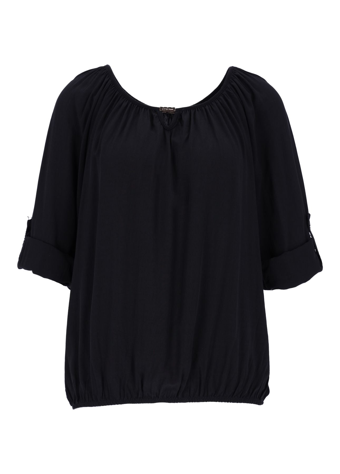 Damen Blusenshirt Gummizug