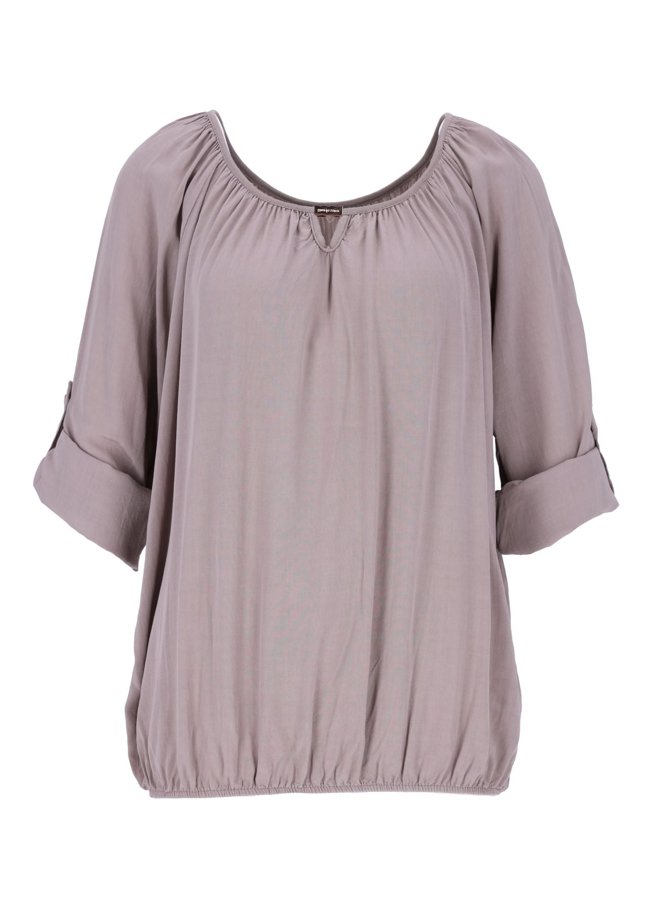 Damen Blusenshirt Gummizug