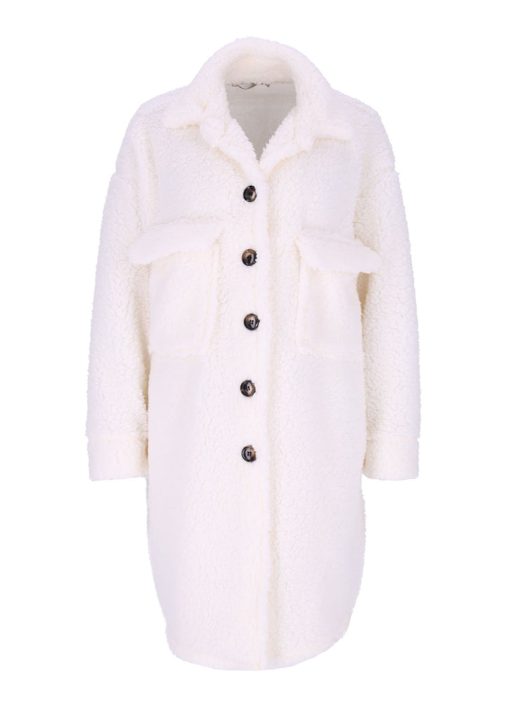 Damen Blusenjacke Teddy