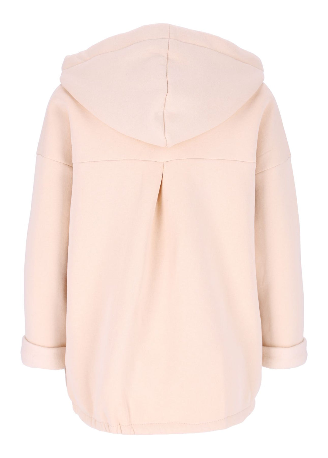 Damen Sweatjacke mit Leo-Details – Beige
