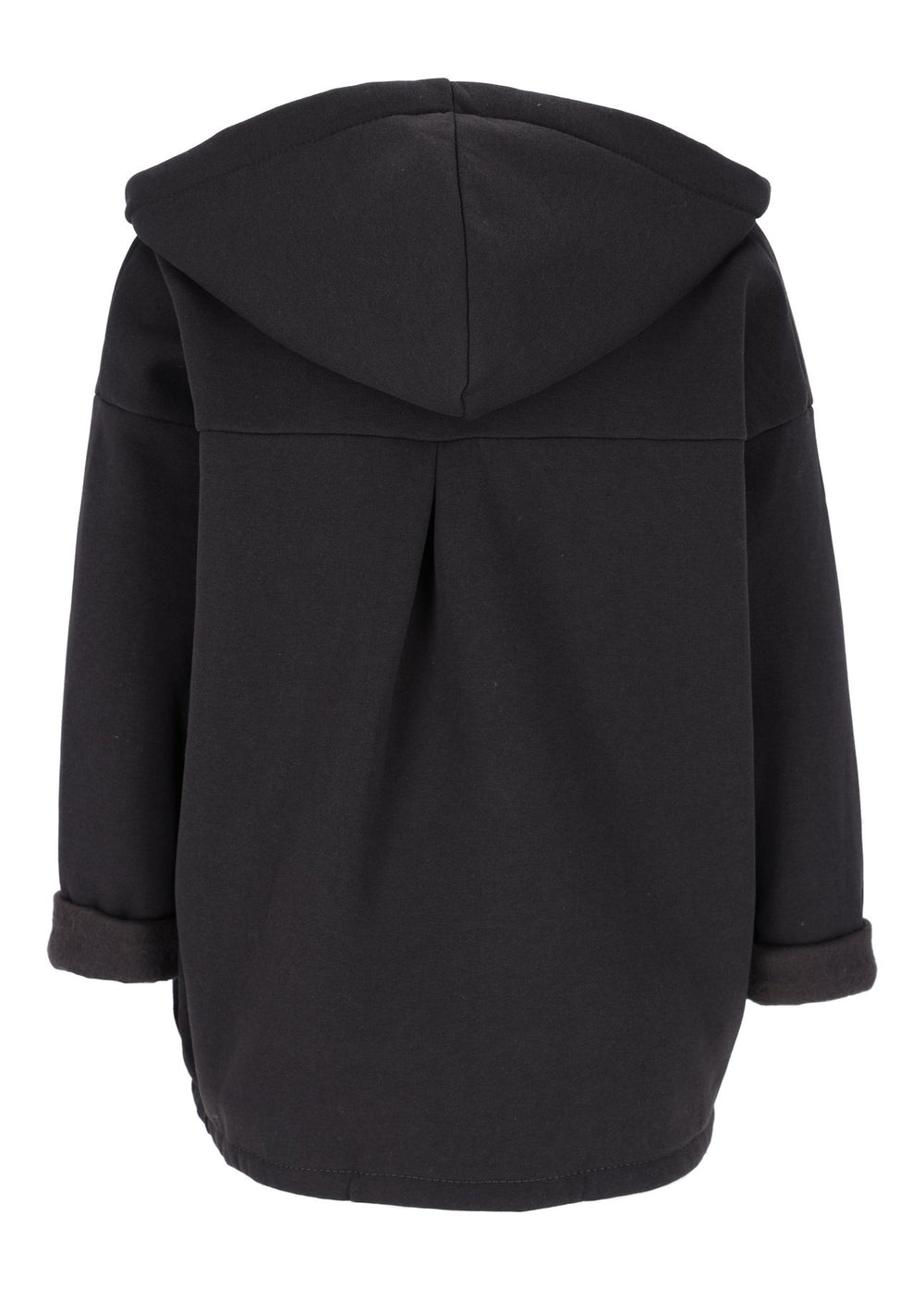 Damen Sweatjacke mit Leo-Details– Militärgrün