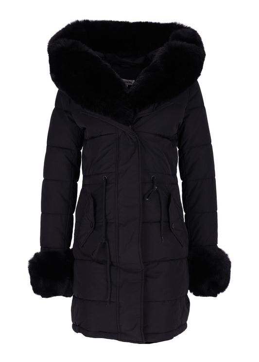 Steppjacke Kapuze