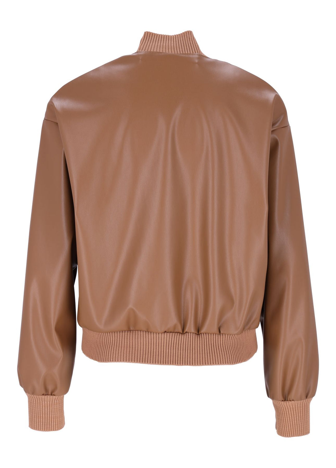 Bluson Jacke Lederoptik