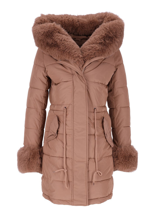 Steppjacke Kapuze