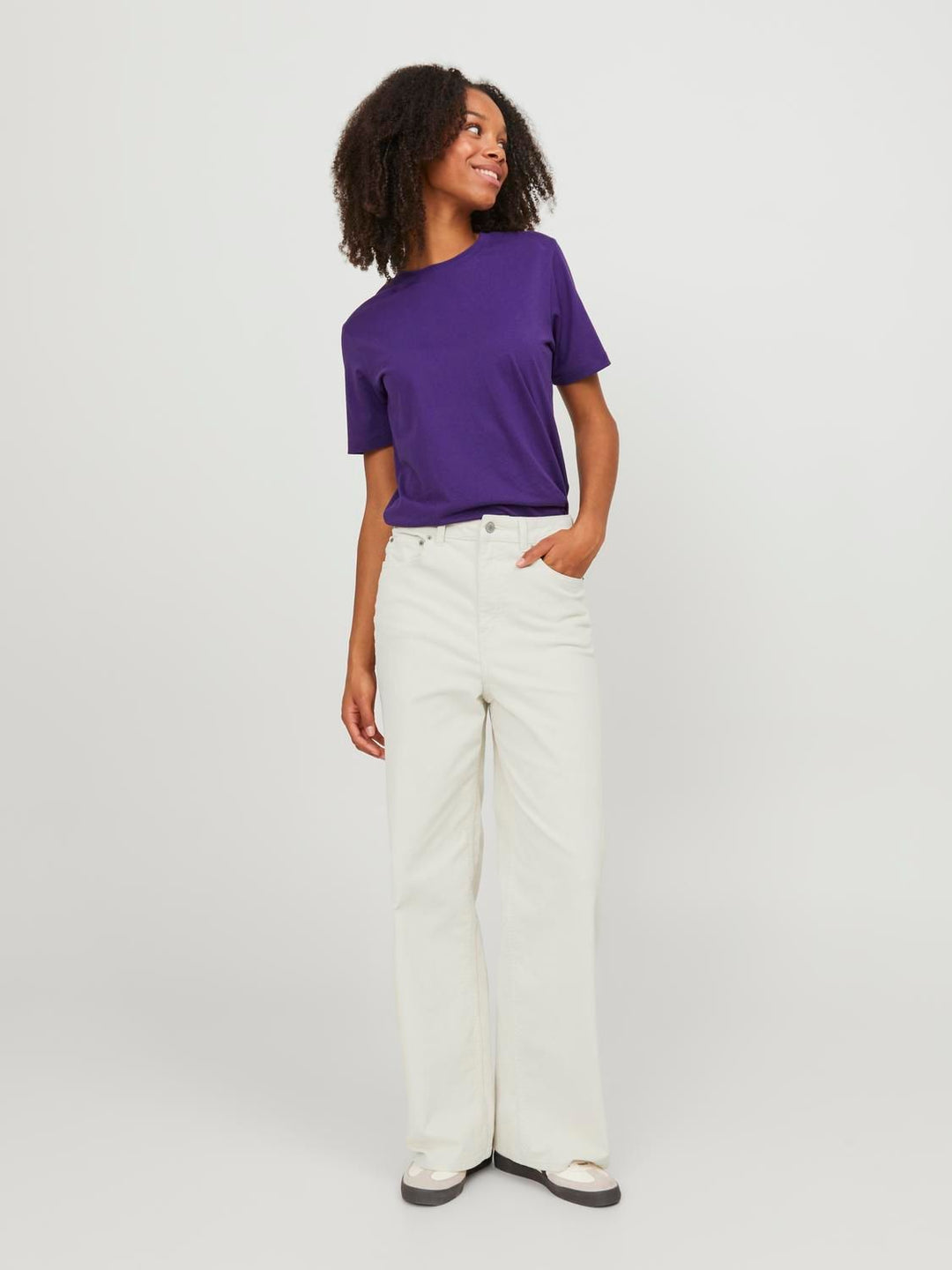 Damen JXGELLY WIDE CORD HW PANT PNT NOOS