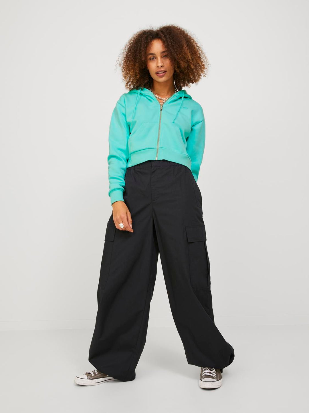 Damen JXABBIE REG LS EVERY ZIP HOOD SWT NOOS