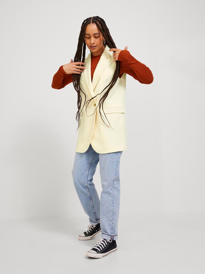 Damen JXMARY SL BLAZER PNT NOOS