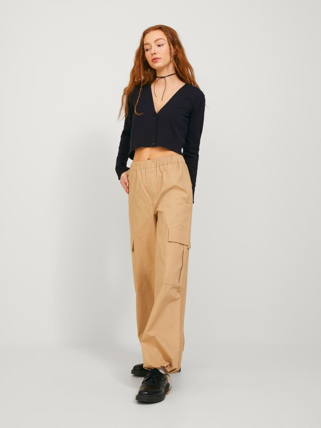 Damen JXISABEL SOFT CROP CARDIGAN KNIT