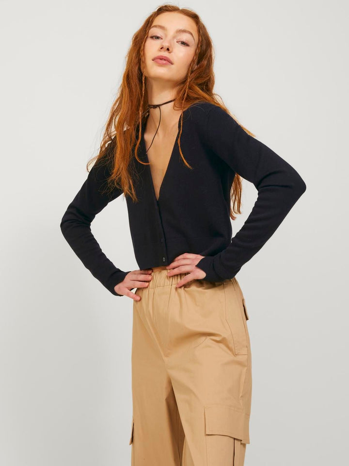 Damen JXISABEL SOFT CROP CARDIGAN KNIT
