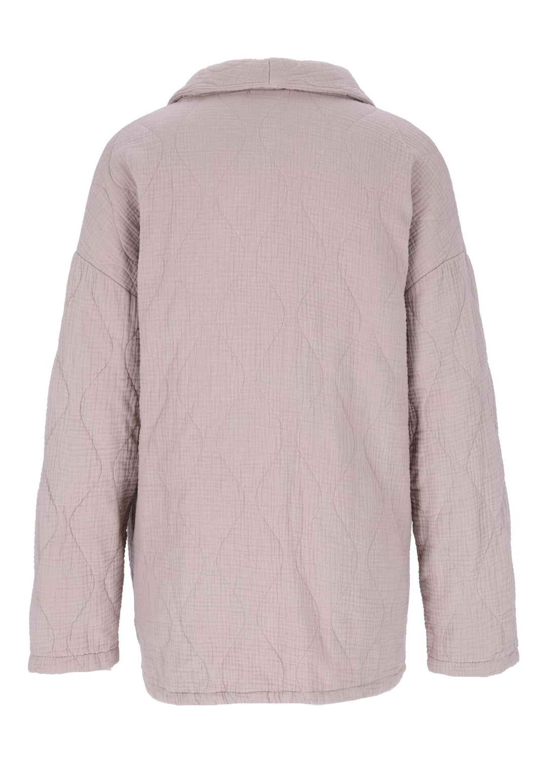 Sweatjacke Schalkragen