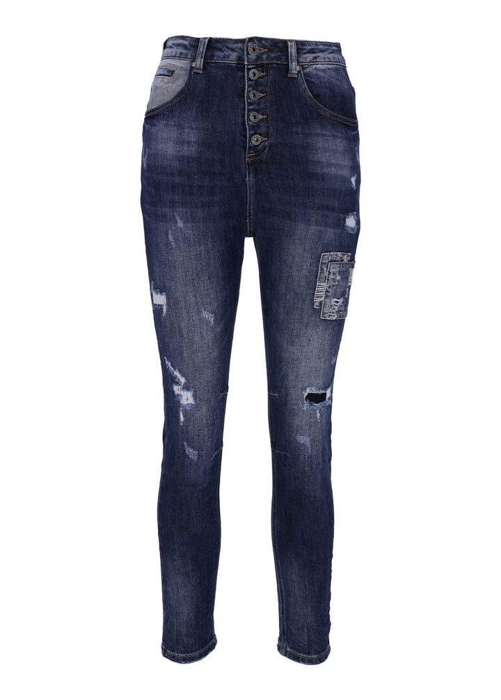 Damen Jeans destroyed