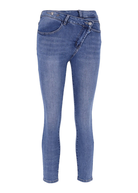 Damen Jeans 2 Knöpfe