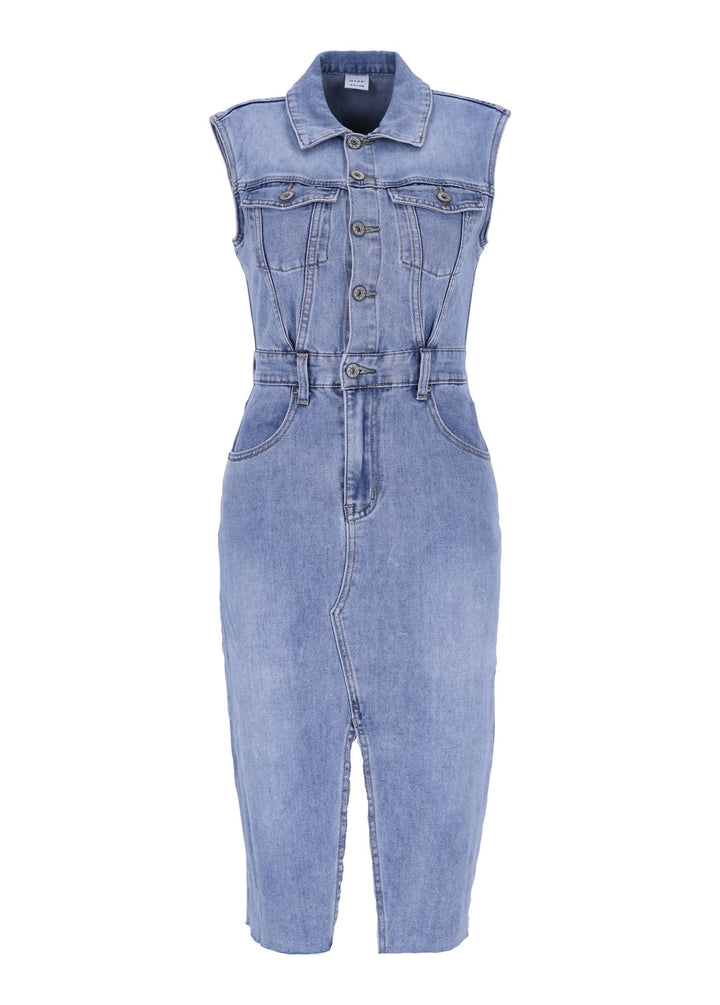Splash of Color Damen Jeanskleid
