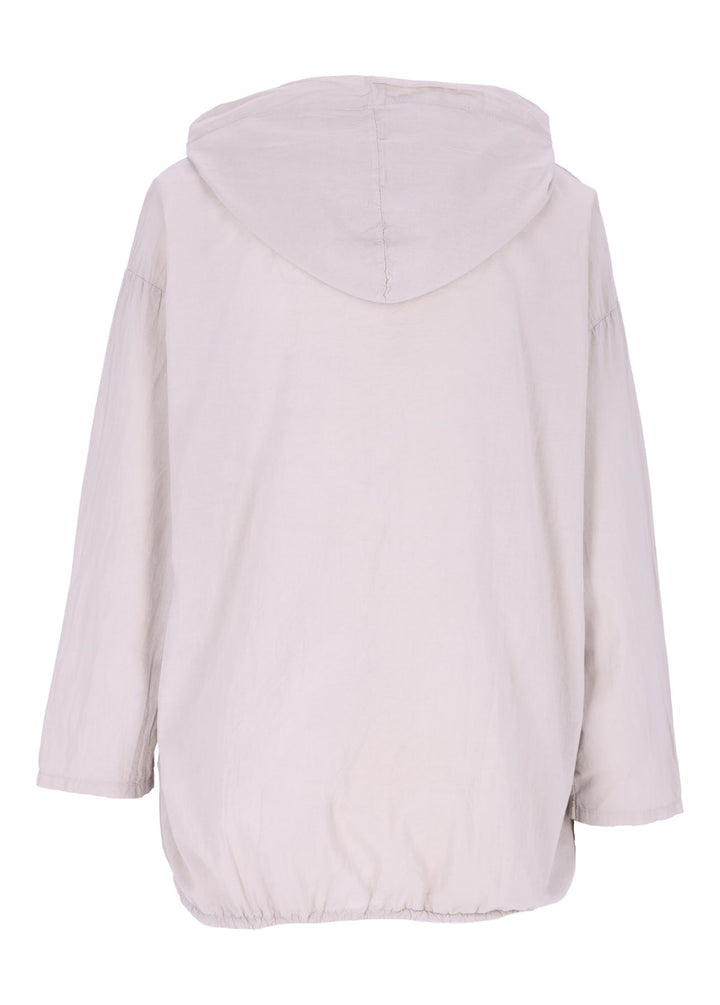 Damen Shirtjacke mit Kapuze