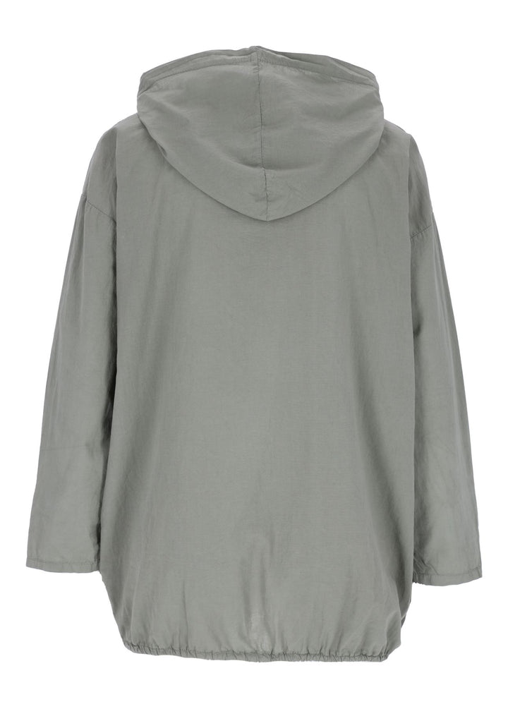 Damen Shirtjacke mit Kapuze