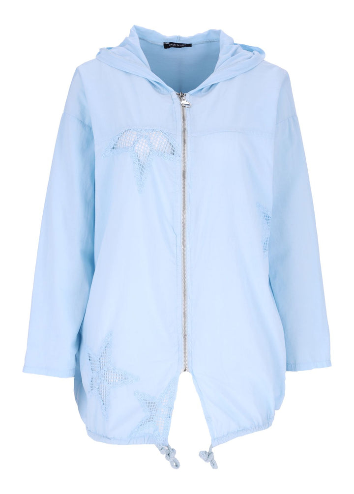 Damen Shirtjacke mit Kapuze